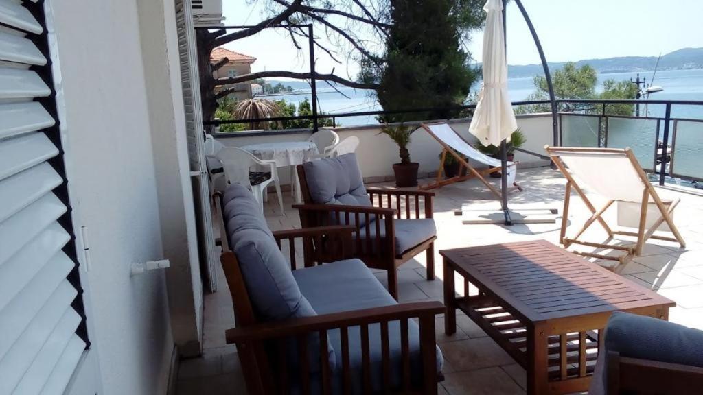 Amazing Seaview Apartment With A Balcony Near The Beach - Kneza Trpimira I Задар Экстерьер фото
